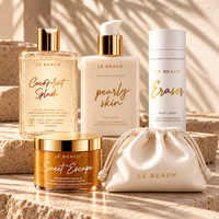 Body Care Bundle — Pearly Skin, CocoMint Splash, Sweet Escape & Eraser + FREE Vegan Leather Pouch