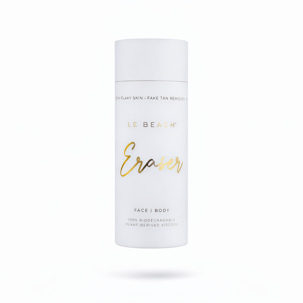 Eraser Nat & Droog | Lichaam & Gezicht Exfoliërende Handschoen