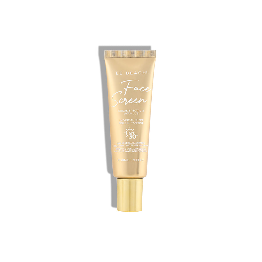 NEW! FACE SCREEN SPF30+ TINTED — GOLDEN TAN GLOW