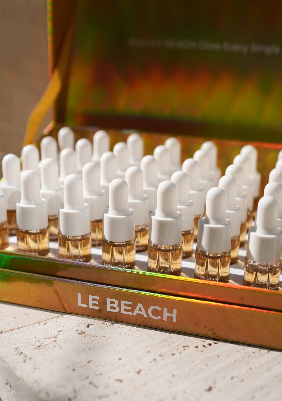 LE BEACH Presentation Box MINI Tan tasy Drops