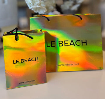 LE BEACH Illuminating Paper Bag MEDIUM
