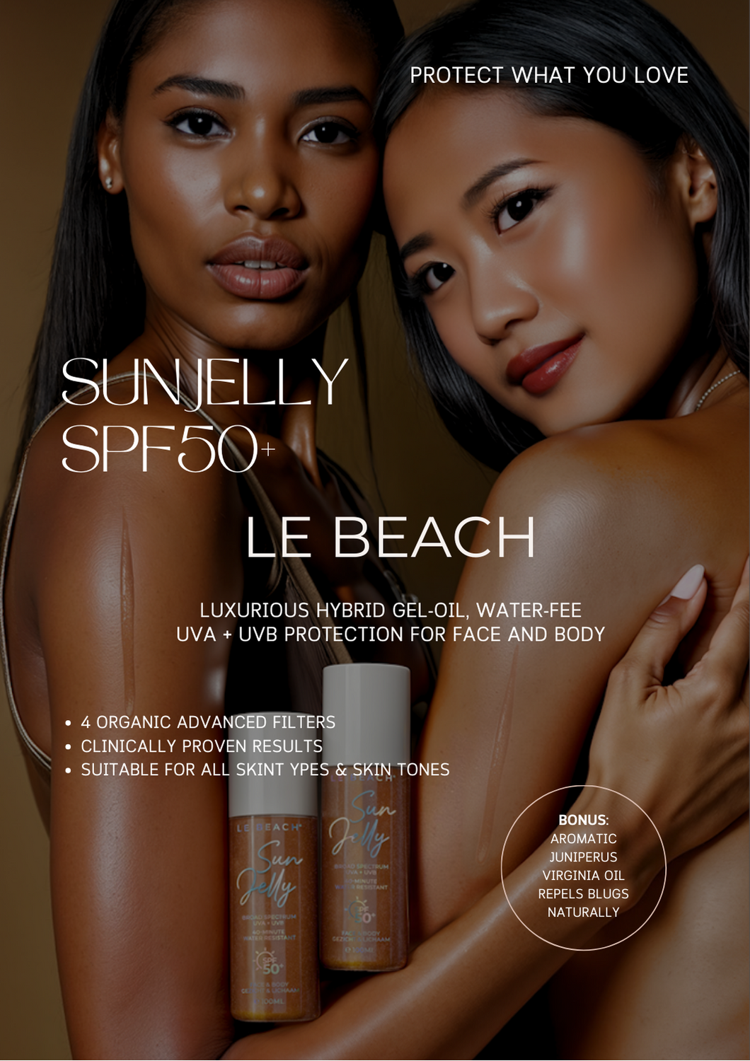 SUNJELLY SPF50 - 50% korting op het 2e product